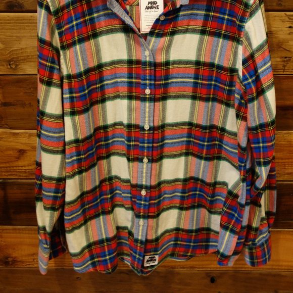 Panic! at the Disco One-of-a-Kind Land's End Custom Flannel Shirt - L - Picture 3 of 8